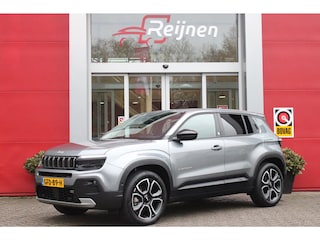 Jeep Avenger 1.2 110PK e-Hybrid SUMMIT | STOEL/VOORRUIT VERWARMING | DRAADLOZE APPLE CARPLAY/ANDROID AUTO | NAVIGATIE | ACHETRUITRIJ CAMERA | KEYLESS ENTRY/START | PARKEERSENSOREN VOOR EN ACHTER | ELEKTRISCH BEDIENBARE ACHTERKLEP | VERWARMBARE VOORRUIT/VOORSTOELEN | 18" LICHTMETALEN VELGEN | ADAPTIVE CRUISE CONTROL | DODEHOEK DETECTIE |