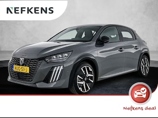 Peugeot 208 GT Hybrid 145pk Automaat | Navigatie | Camera v+a | Climate Control | Adaptieve Cruise Control | Parkeersensoren v+a | Dodehoeksensor | Armsteun | Keyless | Digitaal instrumentenpaneel | Draadloze Apple Carplay / Android Auto + telefoonlader | DAB+ radio | Full Led koplampen | Donker getint glas | 17" lichtmetalen velgen |