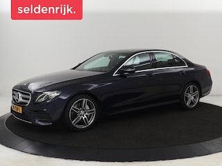 Mercedes-Benz E-klasse 200 AMG Line | 95.600km NAP | Panoramadak | Stoelverwarming | Sfeerverlichting | Camera | Navigatie | 19'' | Leder/Alcantara | Full LED | Park Assist | Sportstoelen