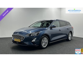 Ford Focus Wagon 1.0 EcoBoost Titanium X Business TREKHAAK CAMERA NAVI CARPLAY ECC CRUISE LM.