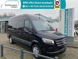 Mercedes-Benz Sprinter 319 CDI L2H2 2x Schuifdeur | Facelift | 3.5T Trekhaak | LED | Gev. stoel