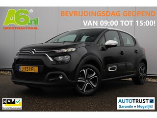 Citroën C3 1.2 PureTech Feel Carplay Android Navigatie Climate Cruise Control Rijstrooksensor Parkeersensor All-season banden!