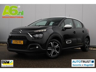 Citroën C3 1.2 PureTech Feel Carplay Android Navigatie Climate Cruise Control Rijstrooksensor Parkeersensor All-season banden!
