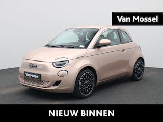 Fiat 500 42 kWh La Prima | Navigatie | Parkeer camera | Lederen bekleding