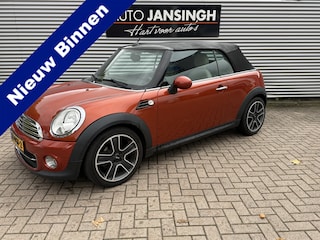 Mini Cooper Cabrio 1.6 Chili Automaat!! | Stoelverwarming | Leer | Harman/Kardon | LM Velgen | PDC Achter | Radio | Ndl Auto | MEENEEMPRIJS | GEEN GARANTIE |