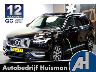 Volvo XC90 2.0 T8 AWD 287kW/390pk Aut8 Twin Engine Inscription 7P LUCHTVERING + PANORAMADAK + HARMAN/KARDON + ADAPT.CRUISE + 360 CAMERA + PILOT ASSIST + STOEL-&STUURVERWARMING + EL.TREKHAAK + HEAD-UP + BLIS + LANE ASSIST + PARKSENSOREN + 20" LM-VELGEN!!