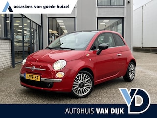Fiat 500 0.9 TwinAir Turbo Cult | NL Auto/3e Eig./Leder/Clima/Pano.Dak/PDC/Xenon/16-inch LM Velgen