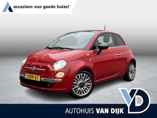 Fiat 500 0.9 TwinAir Turbo Cult | NL Auto/3e Eig./Leder/Clima/Pano.Dak/PDC/Xenon/16-inch LM Velgen
