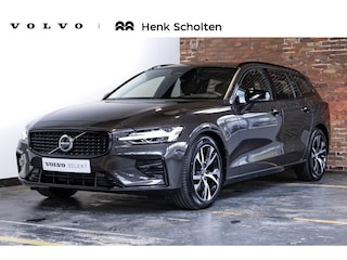 Volvo V60 B4 Plus Dark | Elektrisch verstelbare stoelen | Semi Elektrische Wegklapbare Trekhaak | Stuurverwarming | Adaptive cruise control | Parkeercamera | Parkeersensoren voor + achter | Stoelverwarming | Parkeerverwarming