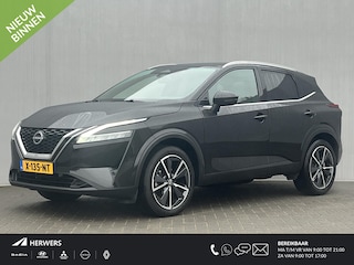 Nissan Qashqai 1.3 MHEV Xtronic Tekna / Vaste Trekhaak 13-polig (Trekgewicht 1.800kg) / all seasons / Panoramadak / HUD / 360° Camera / Apple Carplay & Android Auto / Navigatie full map /  Keyless Entry & Start / Elektrisch Verstelbare Bestuurdersstoel /  Elektrische Achterklep /