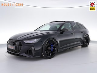 Audi A6 Avant 600pk TFSI quattro |23"|dynamic plus pakket|B&O Advanced|carbon pakket|luchtvering|keramisch|panoramadak|dynamic steering|HUD|BLIS|stoelventilatie|matrix LED|