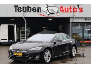 Tesla Model S 85 Signature Performance 90% SOH, Panoramadak, Cruise control, Camera, Lederen interieur, Luchtvering
