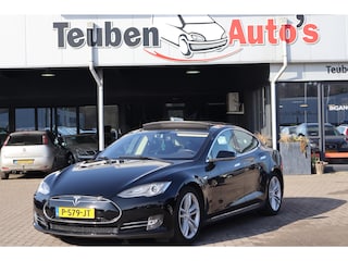 Tesla Model S 85 Signature Performance 90% SOH, Panoramadak, Cruise control, Camera, Lederen interieur, Luchtvering