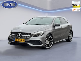 Mercedes-Benz A-klasse 180 Night edition AMG styling, achteruitrijcamera, 18 inch, 1 e eigenaar, NL auto met nap