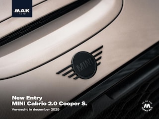 Mini Mini Cabrio 2.0 Rockingham GT Edition, NL-auto, JCW, H/K, LED, 17", sport-stl., keyless, NP53k