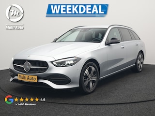 Mercedes-Benz C-klasse Estate 300 e Avantgarde Plug In Hybrid 313pk Dealer O.H. PHEV | Adaptive Cruise | 360 Camera | Lederen Sportstoelen Verwarmd | Night Pakket | Apple Carplay | Sfeerverlichting | Blis | Navigatie | DAB |