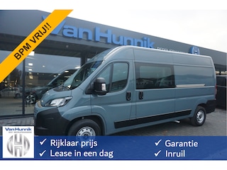 Fiat Ducato 140PK L3H2 Dubbel Cabine BPM VRIJ 12" Navi, Camera, Climate, Betimmering 7 Zits NR.