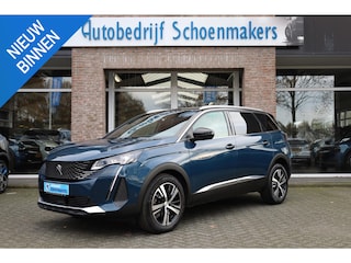 Peugeot 5008 1.2 PureTech GT 7-ZITTER! HALF-LEER CARPLAY 360-CAMERA STOELVERW. VIRTUAL-COCKPIT DEALERONDERH. SPORTSTUUR/STOELEN STUURFLIPPERS DAB CRUISE CLIMA NAVI 2XPDC 18''LMV