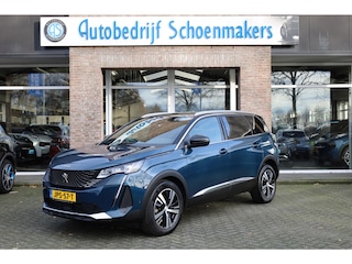 Peugeot 5008 1.2 PureTech GT 7-ZITTER! HALF-LEER CARPLAY 360-CAMERA STOELVERW. VIRTUAL-COCKPIT DEALERONDERH. SPORTSTUUR/STOELEN STUURFLIPPERS DAB CRUISE CLIMA NAVI 2XPDC 18''LMV