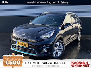 Kia Niro ExecutiveLine 64 kWh Elektr. schuifdak, seat memory, stoel- & stuurverwarming, 1e eign. Nieuw geleverd en dealeronderhouden, navigatie Apple CarPlay/Android Auto, parkeersensoren, dodehoek detectie, JBL, volop luxe!