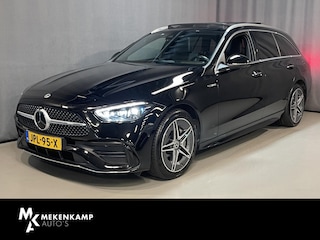 Mercedes-Benz C-klasse Estate 300 e AMG Line 18"/Panoramadak/Laser LED/Trekhaak/Stoelverwarming + memory l + r/Adaptieve cruise/Sfeerverlichting premium/Elektrische klep/Apple Carplay & Android Auto