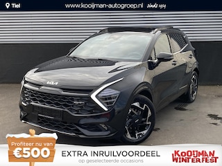 Kia Sportage 1.6 T-GDi Plug-in Hybrid AWD GT-Line NIEUW GEREGISTREERD VOORDEEL! Elektrisch schuif-/kanteldak, 360" CAMERA, Stoel- & Stuurwiel verwarmd, Dodehoekdetectie,