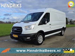 Ford Transit 350 2.0 TDCI L3 H2 Trend - 130 Pk - Euro 6 - Airco - Cruise Control - Parkeersens. V+A