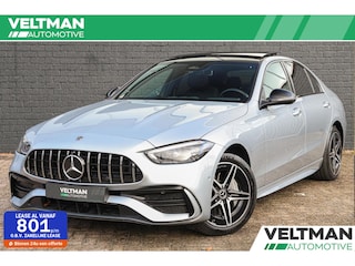 Mercedes-Benz C-klasse 300 e AMG Line PANO BURMESTER MEMORY DIGITAL LIGHT SFEERVERLICHTING