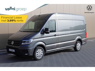 Volkswagen Crafter 140PK automaat Exclusive L3H3 GVW 3.5T BPM vrij | Trekhaak | Adaptive Cruise Control | Climatic | Navigatie | Park Assist | Apple CarPlay / Android auto | DAB | 17 inch lichtmetalen velgen
