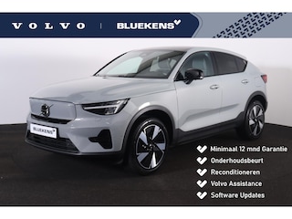 Volvo EC40 Extended Range Core 82 kWh - Panoramadak - IntelliSafe Assist & Surround - 360º Camera - Verwarmde voorstoelen, stuur & achterbank - Parkeersensoren voor & achter - Draadloze tel. lader - Warmtepomp - Extra getint glas - Elektr. inklapbare trekhaak - 19' LMV