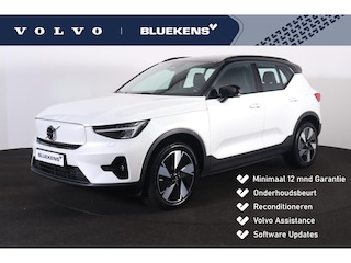 Volvo XC40 Extended Range Ultimate 82 kWh - Panorama/schuifdak - IntelliSafe Assist & Surround - 360º Camera - Harman/Kardon audio - Verwarmde voorstoelen, stuur & achterbank - Parkeersensoren voor & achter - Elektr. bedienb. voorstoelen met geheugen links - Draadloze tel. lader - Warmtepomp - 19' LMV