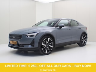 Polestar 2 Long Range Dual Motor 408PK 78kWh 93% SoH [ TREKHAAK+PILOT PLUS+20INCH+CARPLAY+CAMERA+STOELVERWARMING+H/K AUDIO ]