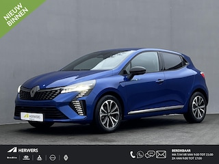 Renault Clio 1.0 TCe 90 GPF techno / Fabrieksgarantie tot 07-2027** / Slechts 1.282 km / Stuur- en stoelverwarming / Navigatie / Apple Carplay Android / 16"LM wielen /