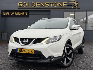 Nissan Qashqai 1.2 Connect Edition 360°Camera,Pano,Navi,Dealer onderhouden,6 Bak,Clima,Keyless,Cruise,116pk,Lm velgen,Pdc V+A,N.A.P,2e Eigenaar,Apk tot 10-2026