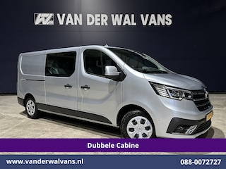 Renault Trafic 2.0 Blue dCi 131pk L2H1 Dubbele Cabine Fabrieksgarantie Euro6 Airco | 6-Zits | Navigatie | LED | Camera | Cruisecontrol 2500kg Trekhaak, Parkeersensoren