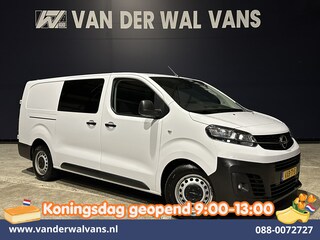 Opel Vivaro 2.0 Diesel 145pk L3H1 Dubbele Cabine Euro6 Airco | 6-Zits | Navigatie | 2500kg Trekhaak | Apple Carplay Android Auto, Cruisecontrol, Parkeersensoren