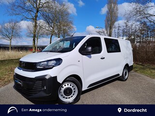 Opel Vivaro L3 DC 1.5 BlueHDI 120pk |  BPM vrij | Dubbele Cabine | 6-zits | Houten afwerking laadruimte | Multimedia | NAVI | Apple Carplay | Android Auto | Parkeersensoren achter | Multifunctioneel stuurwiel | Elektrisch inklapbare spiegels | Bestuurdersstoel comfort | Verhoogd laadvermogen | All-season banden | Reservewiel | van €36.811 voor €30.750 ex. BTW