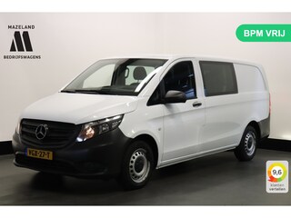 Mercedes-Benz Vito 110 CDI Lang Dubbel cabine EURO 6 - A/C climate - Cruise - Camera - €14.900,- Excl.