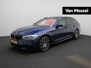 BMW 5-serie Touring 540i xDrive High Executive | Automaat | Panoramadak | Harman Kardon | Lederen Bekleding | Stoelverwarming + Stoelventilatie | head-up display | 360. Camera | Sfeerverlichting |