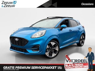 Ford Puma ST-Line X |Cruise control adaptief|dodehoek detectie| Panoramadak| Winterpack|  Fabrieksgarantie(05/2027)