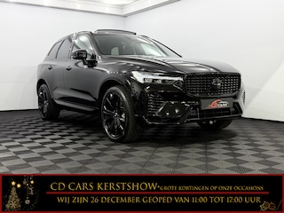 Volvo XC60 2.0 T8 Plug-in hybrid AWD Ultra Black Edition Pano, Leder, Camera, Winterpakket, Memory stoelen, Elektrische achterklep, Virtual desk, 2 jaar garantie