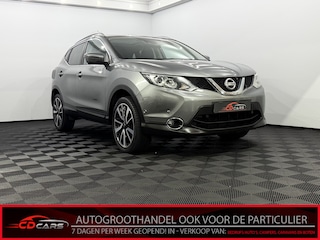 Nissan Qashqai 1.2 Tekna Pano, Leder, 360 Camera, Stoelverwarming, Keyless start, Cruise control, Elektrische stoelen, Navi
