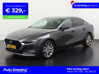 Mazda 3 2.0 e-SkyActiv-X M Hybrid Luxury Automaat | Leder | Trekhaak | Zondag Open!