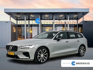 Volvo V60 T6 Recharge Plus Dark | 18" | Sportstoelen | Panoramadak | 360 Camera | Harman Kardon | Trekhaak | Elektr. verst. stoelen | Stoel/stuur/achterbankverwarming