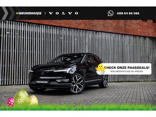 Volvo EX30 Single Motor Extended Range Ultra 69 kWh Black Edition | Trekhaak | Stoel en Stuurverwarming | 20" Y Spaaks | 360° Camera | Harman & Kardon |