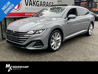 Volkswagen Arteon 1.4 TSI eHybrid R-Line Business 19"/Panoramadak/Sportstoelen + leder + memory/Standkachel/Stoelverwarming/Elektrische klep/Dodehoek