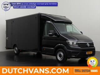 Volkswagen Crafter 2.0TDI 177PK DSG Automaat Lowliner Bakwagen met Valklep | Oprijklep | Navigatie | Airco | Multimedia | 3-Persoons | Cruise