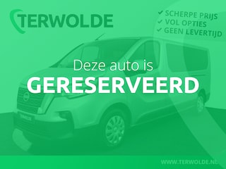 Nissan Primastar 2.0 dCi L2H1 N-Connecta 170 PK automaat | Dubbele Cabine | Dubbele schuifdeur | BPM-vrij | Navigatie | Armsteun | Apple Carplay& Android auto |