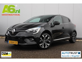 Renault Clio 1.0 TCe Intens Half Leder Sfeerverlichting 17 inch LMV Full LED Climate Cruise Control Navigatie Achteruitrijcamera Carplay Android Parkeersensor Rijstrooksensor