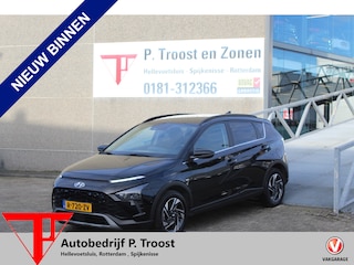 Hyundai Bayon 1.0 T-GDI Premium Navigatie/Achteruitrijcamera/Stoelverwarming/Stuurverwarming/Keyless/Adaptive cruise control/Lane assist/Virtueel cockpit/Inklapbare spiegels